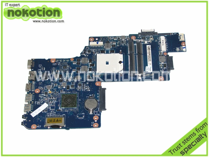 

H000041530 Laptop Motherboard for Toshiba Satellite L850D C850 PLAC CSAC UMA MAIN BOARD REV 2.1 AMD DDR3