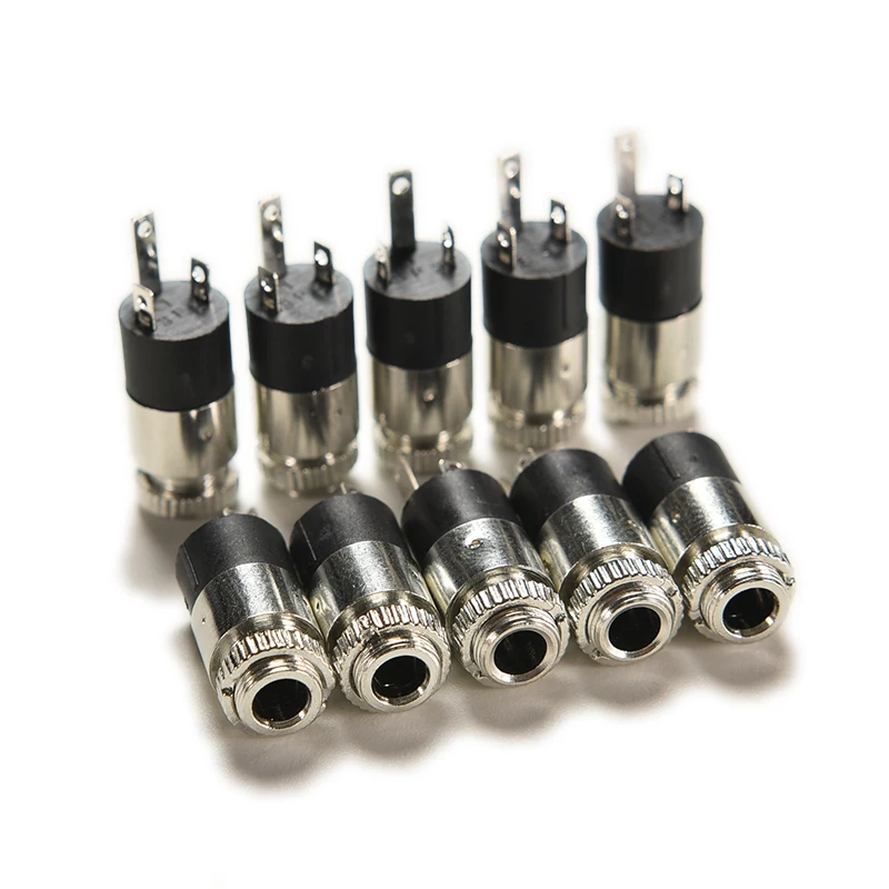 10Pcs PJ 392 3 Pin 3.5mm Stereo Headphone Audio Video Jack Socket