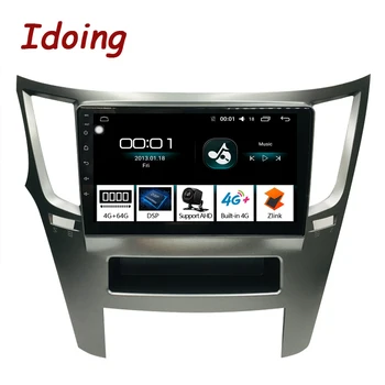 

Idoing 9"4G+64G Car Android8.1 Radio Multimedia Player For Subaru Outback Legacy 2009-2014 GPS Navigation 2.5D IPS Octa Core DSP