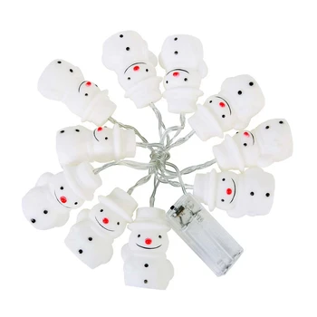 

BIFI-10LED Snowman Christmas Xmas Fairy String Light Home Party Decor Lamp Gift Cleve