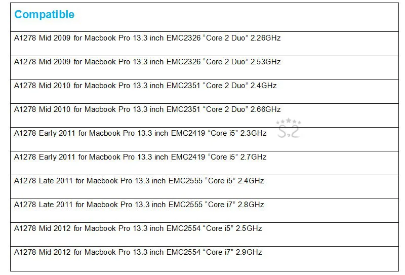 10,95 v 63.5Wh A1322 ноутбук Батарея для Macbook Pro 1" A1278 2010/2011/2012 с инструментами