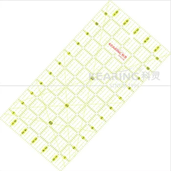 

2016 Costura Sewing Accessories Patchwork Ruler Hand Tools for Leather Fabric with Size of 12 inch * 6 inch free shipping
