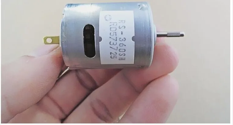 

Hot Mabuchi 360 Motor High speed High-speed ship model aircraft Motor 1.45A 6V 29000 rpm
