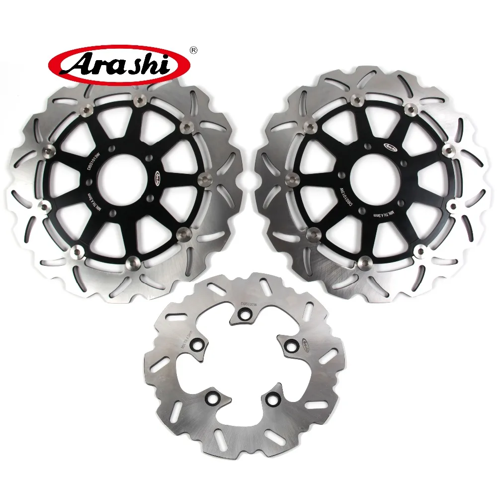 

Arashi 1 Set GSX-R 750 1996-2003 CNC Front Rear Brake Disc Rotors For SUZUKI GSXR750 GSX750R 1996 97 98 1999 2000 2001 2002 2003