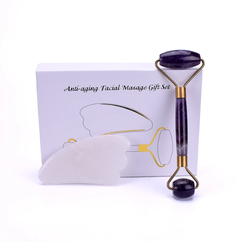 Buy Amethyst Roller Slim Face Massager Engry Stone Fce