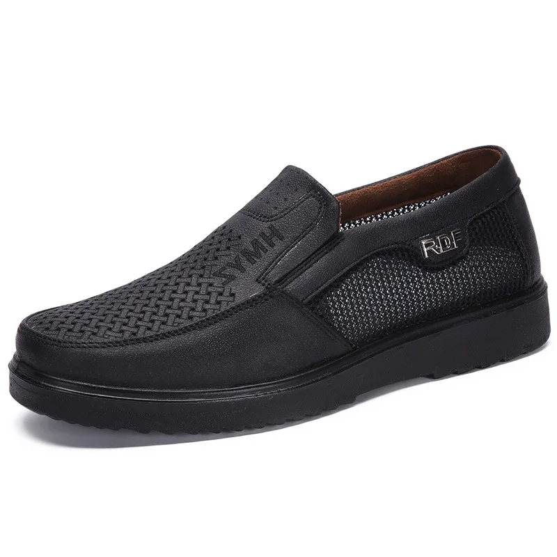 

2019 newly listed men's net shoes leisure breathable Dad shoes skid wear-resistant soft soles high-quality mens shoes casual