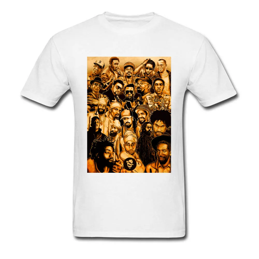 Dancehall Legends 19663 100% Cotton Fabric T Shirt for Men Design T Shirt Gift Hip Hop Round Neck Tops & Tees Short Sleeve Dancehall Legends 19663 white