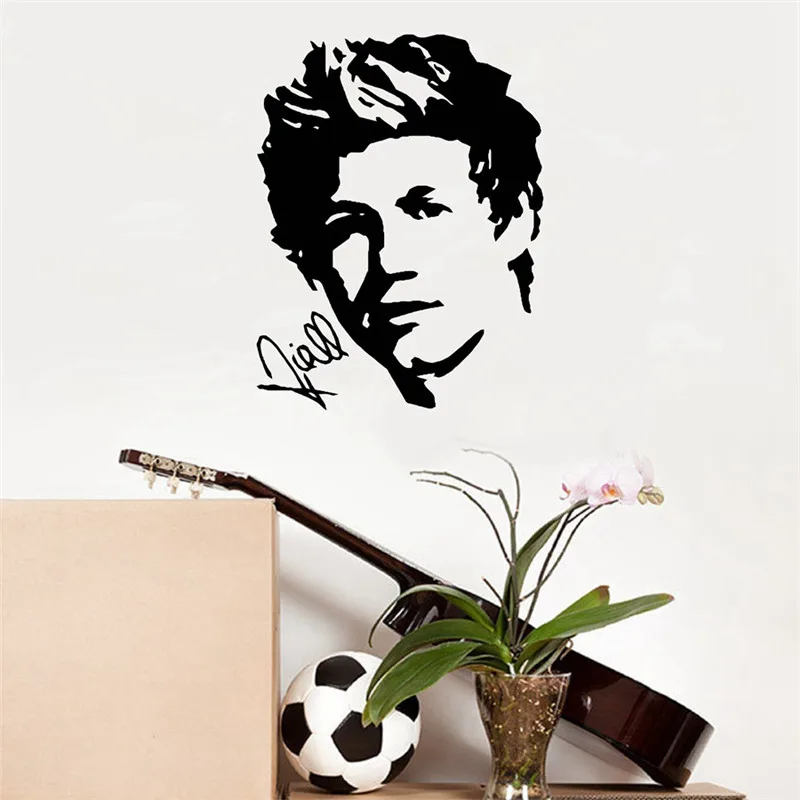 Us 7 98 20 Off Famous Star Niall Horan Of One Direction Poster Vinyl Wall Sticker Living Room Bedroom Art Decals Mural Decor In Wall Stickers From