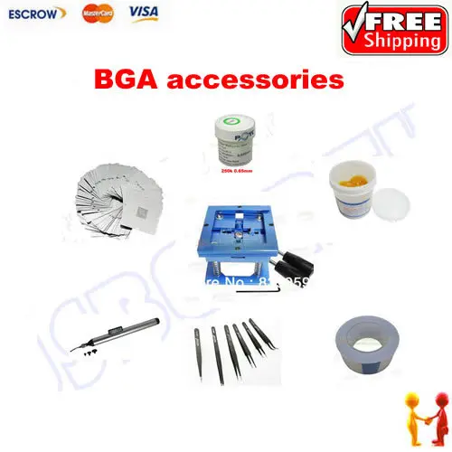 bga reballing kit,bga solder paste,bga solder ball ,reballing station