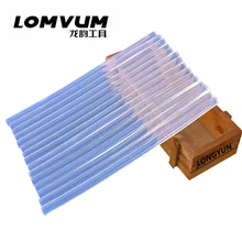 Lomvum 7mm/11mm quente melt cola varas para pistola de cola elétrica sólido ofício álbum diy ferramentas de reparo quente derretimento adesivo arma vara