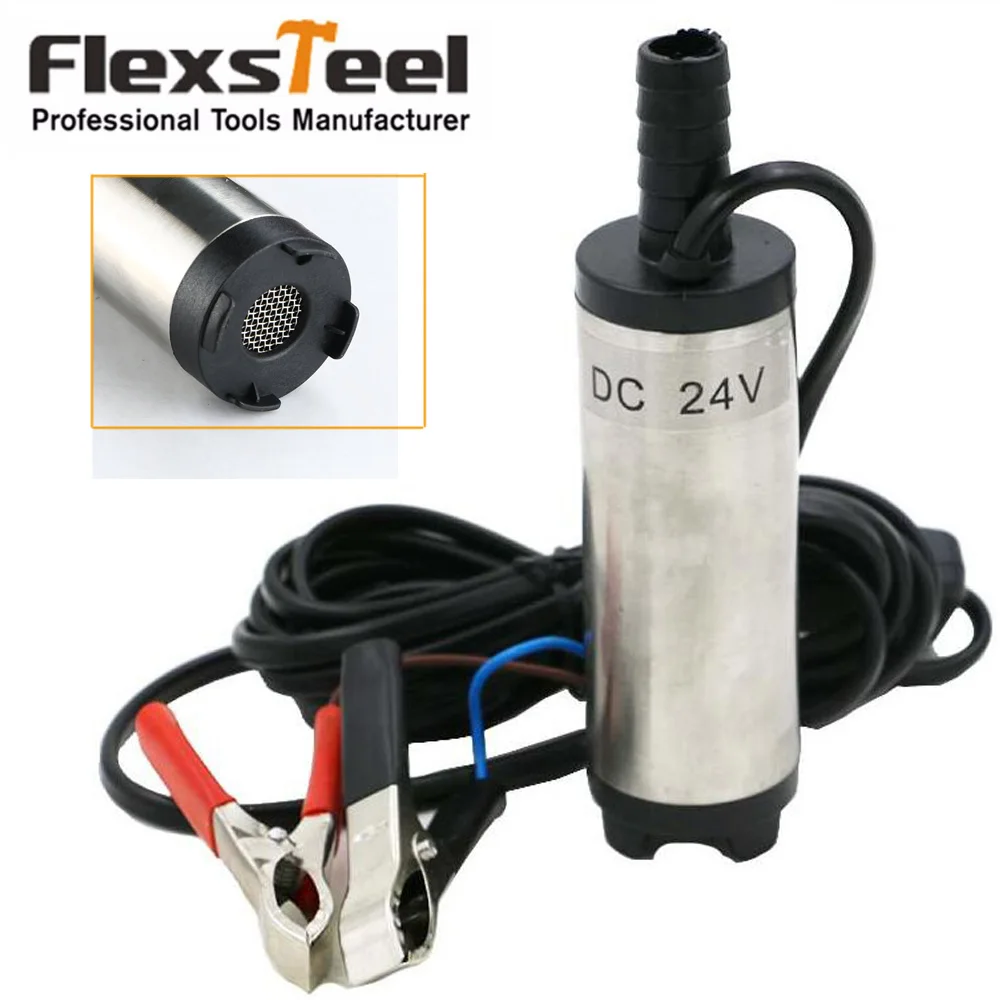12/24V 38mm Submersible Pump Water Oil Fluid Refuel Diesel Fuel