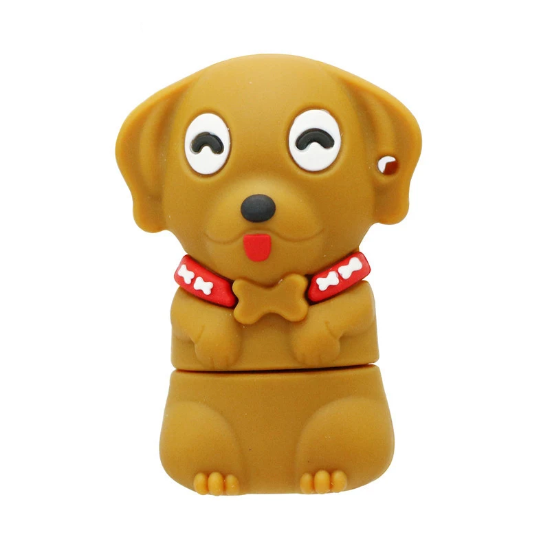 Милый мультфильм животных мини собака usb 2,0 memory stick карту флэш-памяти с интерфейсом usb pendrives Флеш накопитель 4 ГБ 8 ГБ 16 ГБ 32 ГБ