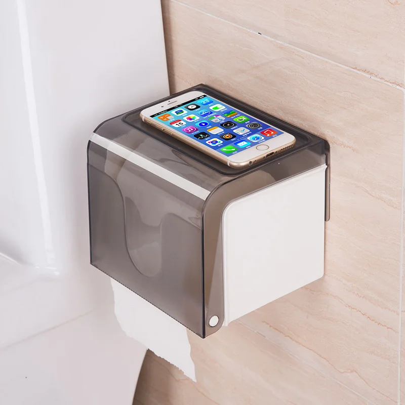 

Creative Simple Elegant Paper Towel Rack Roll Paper Universal Paper Towel Box Waterproof Storage Paper Towel Rack