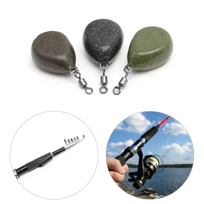 Buy 1PC Fishing Sinkers Fishing Carp Angling Teardrop