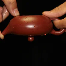 Аутентичный китайский чайник для заварки чая чайный набор кунг-фу чайные горшки 150 мл китайский ручной работы Zisha керамические сервизы фарфоровые чайник высокого класса