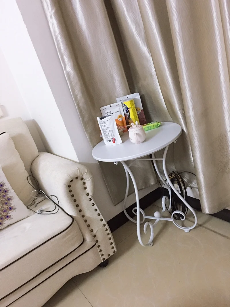 Sale Nordic ins Coffee Tables garden outdoor table flowers stand Round bedside Tables for Living Room Furniture Home Furniture 8