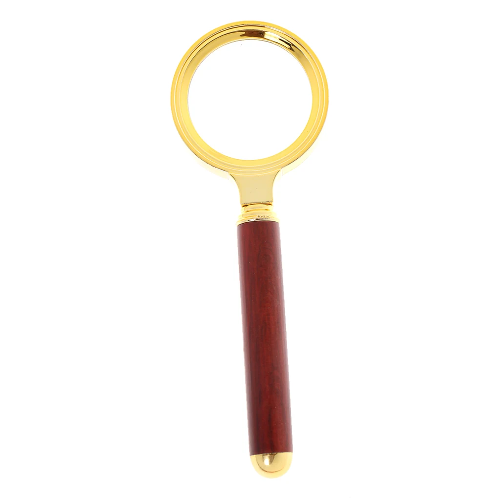 Vintage Handheld Magnifier Magnifying Glass Loupe Reading Jewelry Magnifying Glass 1.65 Inch 