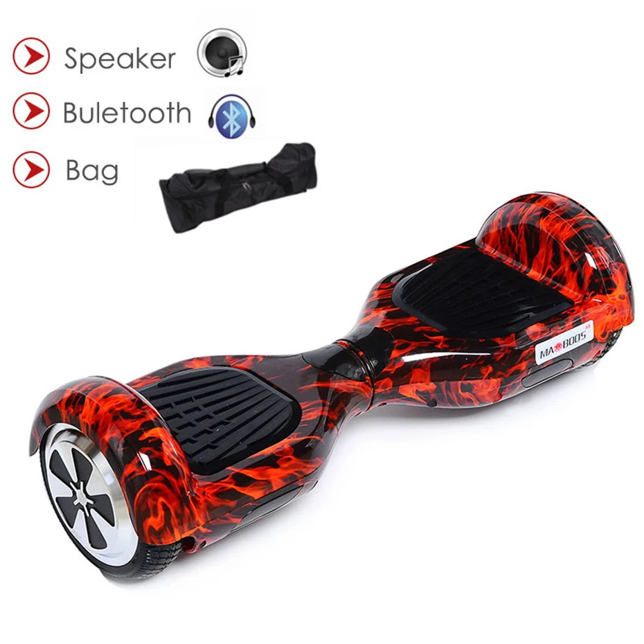 6.5Inch Kick Hoverboard Self Balance Scooters 4400AMH Battery Unicycle Skywalker Balancing Gyroscope Giroskuters Smart Overboard 6.5Inch Kick Hoverboard Self Balance Scooters 4400AMH Battery Unicycle Skywalker Balancing Gyroscope Giroskuters Smart Overboard