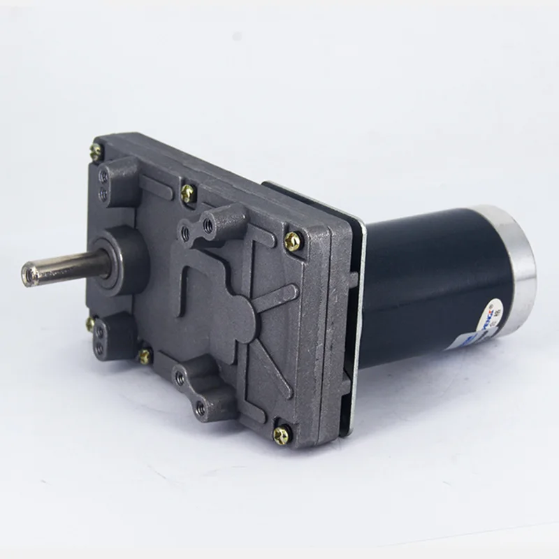 ZHENGKE ZGB102FEE 24 V DC 12 V motor de 10/30/70/120 RPM motor de engranaje de gran par del eje de salida
