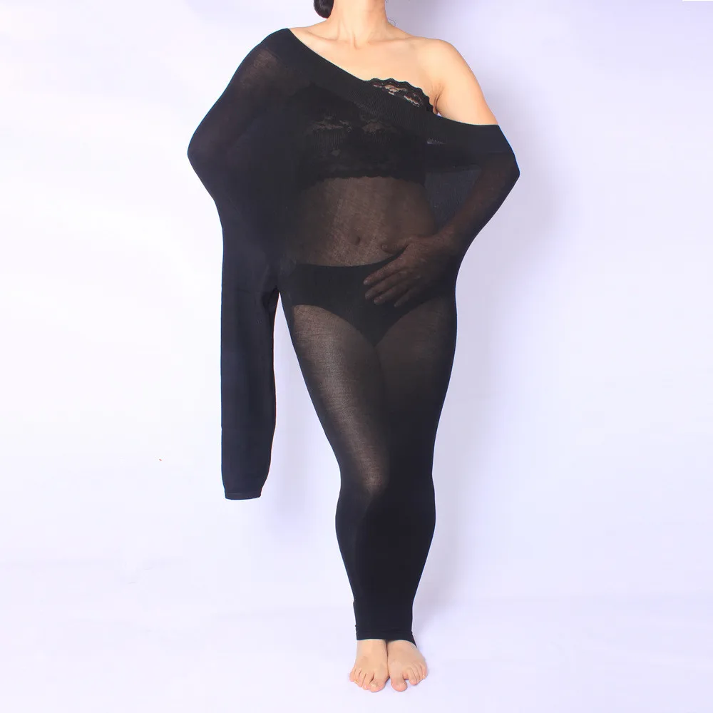 Fashion 150kg women can wear plus size modal black leggingsin Leggings