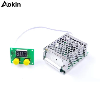 

PWM DC Motor Governor 12V 24V 36V DC 9-40V 8A Digital display Percentage Stepless Speed Switch