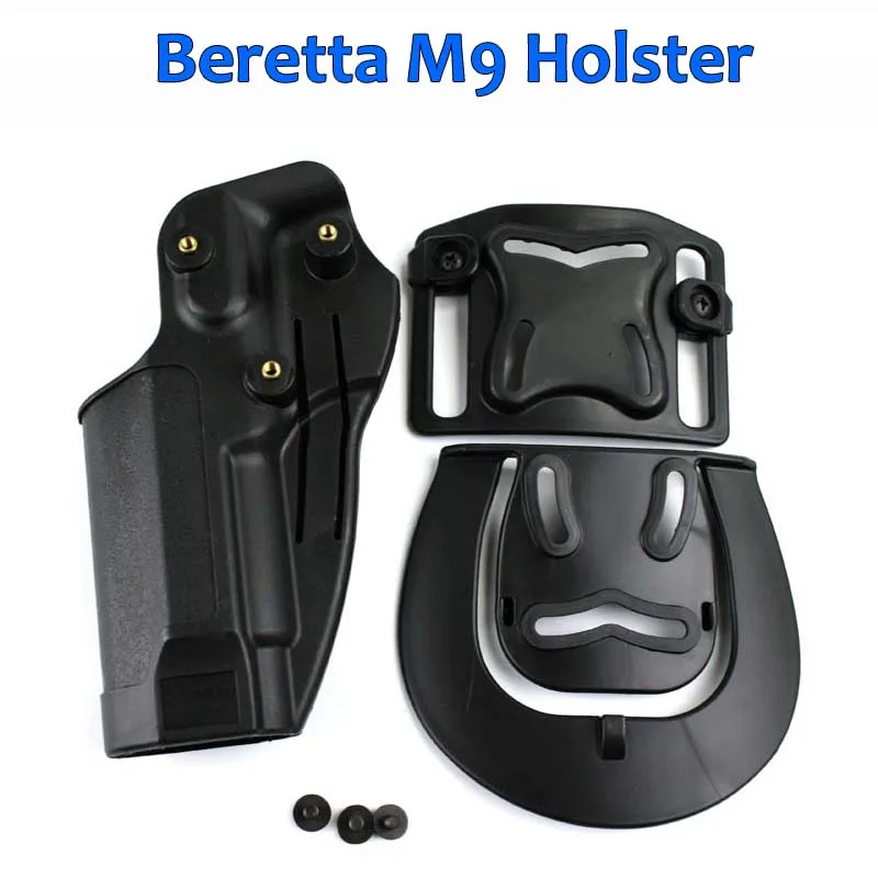 

Tactical Belt Holster Beretta M9 92 96 92fs Pistol Waist Holster Military Hunting Airsoft Gun Holster Right Hand For M9 Holster