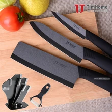 New Arrivals Ceramic Knife Set Zirconia Ceramic Cleaver Knife for kitchen 6 inch + 4″ inch Peeling Fruit Knife