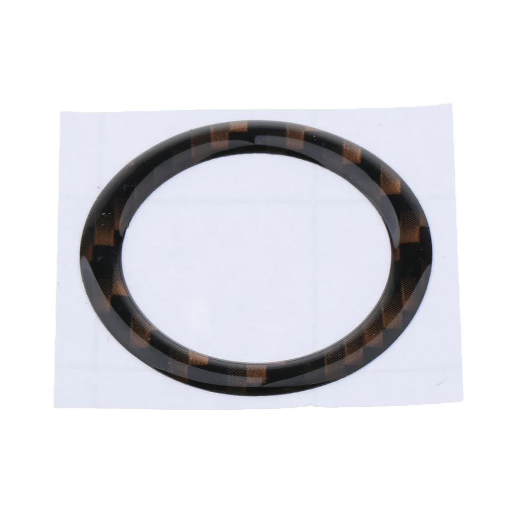 1 Piece 25mm Twist Switch Ring Trim PVC Car Engine Start Stop Button Ring Trim Decor For BMW E90 E60 E70