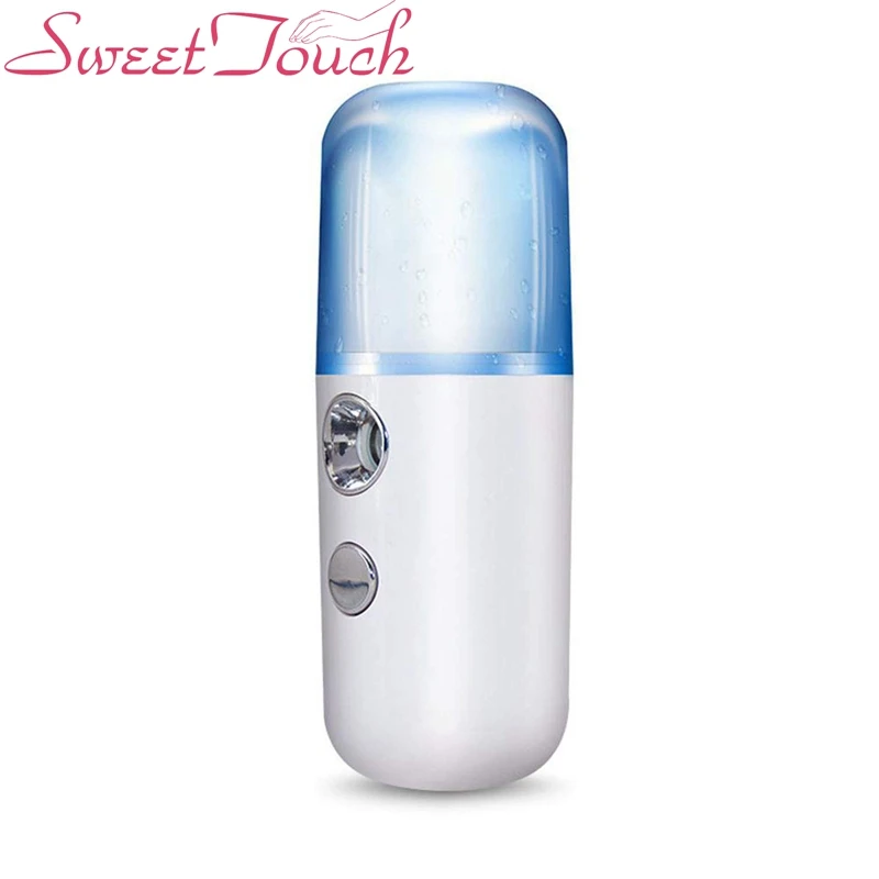 

Portable USB Rechargeable Nano Mister Humidifier Cooling Mist Mini Face Humidifier Eyelash Extensions Sprayer Facial Device
