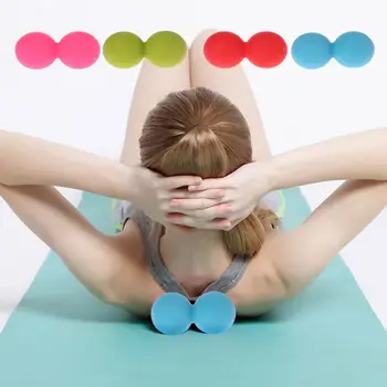 

Peanut Lacrosse Massage Ball Solid Mobility Myofascial Trigger Point Relax Assistant Remission Tool