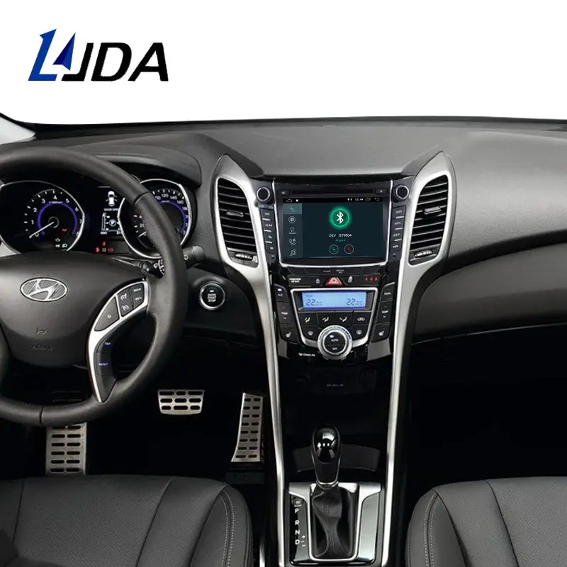 LJDA Android 9,1 reproductor de dvd del coche para I30 Hyundai Elantra GT 2012, 2013, 2014, 2015, 2016 Radio de coche gps de navegación multimedia ESTÉREO