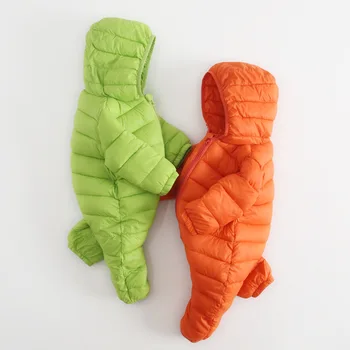 

Russian Baby Winter Jumpsuit 0-4 years Baby Winter Clothes Girl Boy Romper Warm 2017 Skiing Outerwear Clothing Colorful Snowsuit