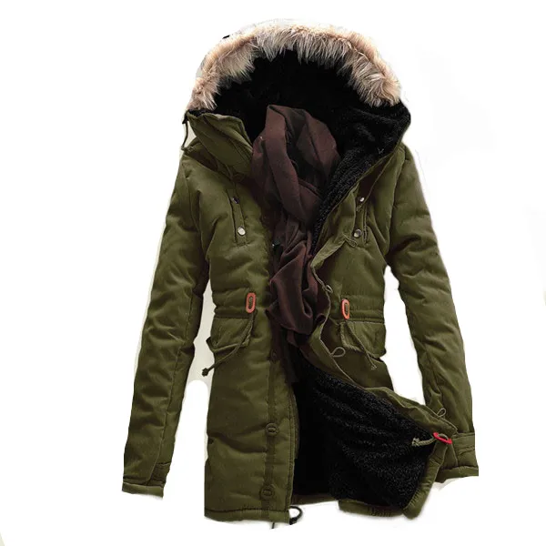 Зимние Для мужчин Куртки Для мужчин на открытом воздухе модные Повседневное теплая дутая куртка с капюшоном Вниз& зимнее пальто, парка Размеры S-3XL - Цвет: Армейский зеленый