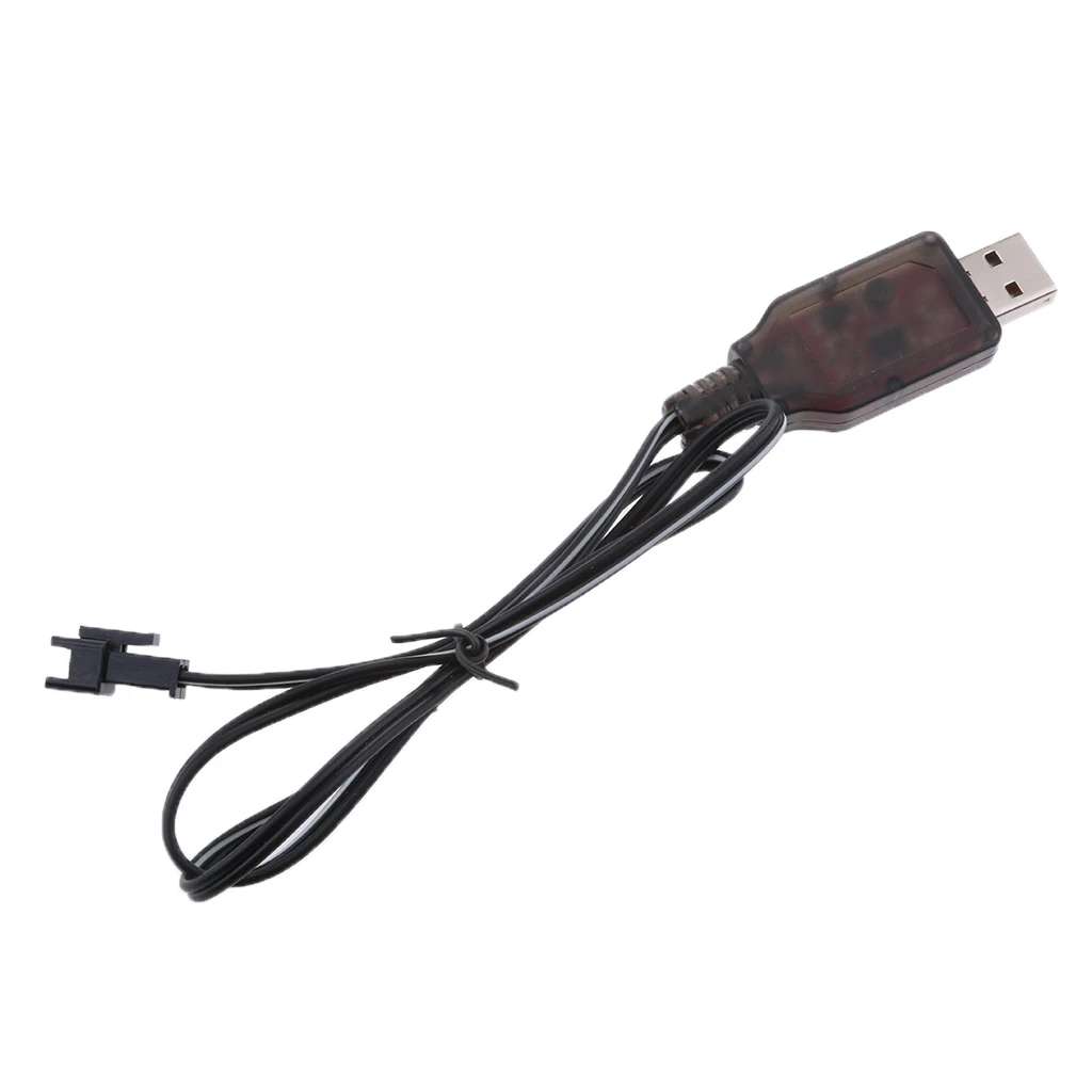 7.2V USB to SM 2P Female Plug NI-MH/NI-Cd Batteries Charge Cables Cord for RC Cars Drone UAV Quadcopter Battery Charging Cable
