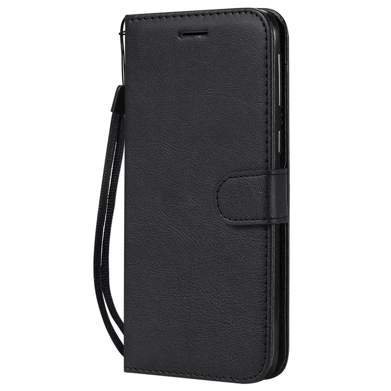 

For Samsung Galaxy A70 Case Flip Cover Wallet Stand Pure Color PU Leather Mobile Phone Bags Coque Fundas