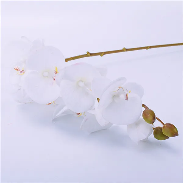 Высокое качество бабочка Орхидея искусственный фаленопсис латекс орхидеи цветок для свадьбы красота дома Свадебные цветы* D