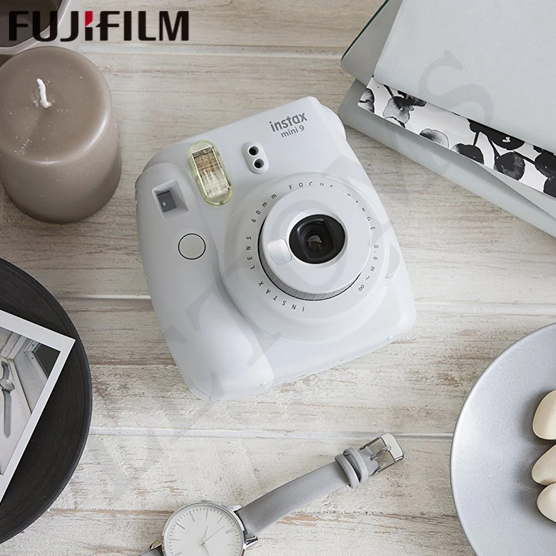 Натуральная 5 видов цветов fuji пленка Instax Mini 9 пленка глянцевая фотобумага для Камера fuji фото Камера поп-up объектив Авто замер мини с объектив для съемки крупным планом