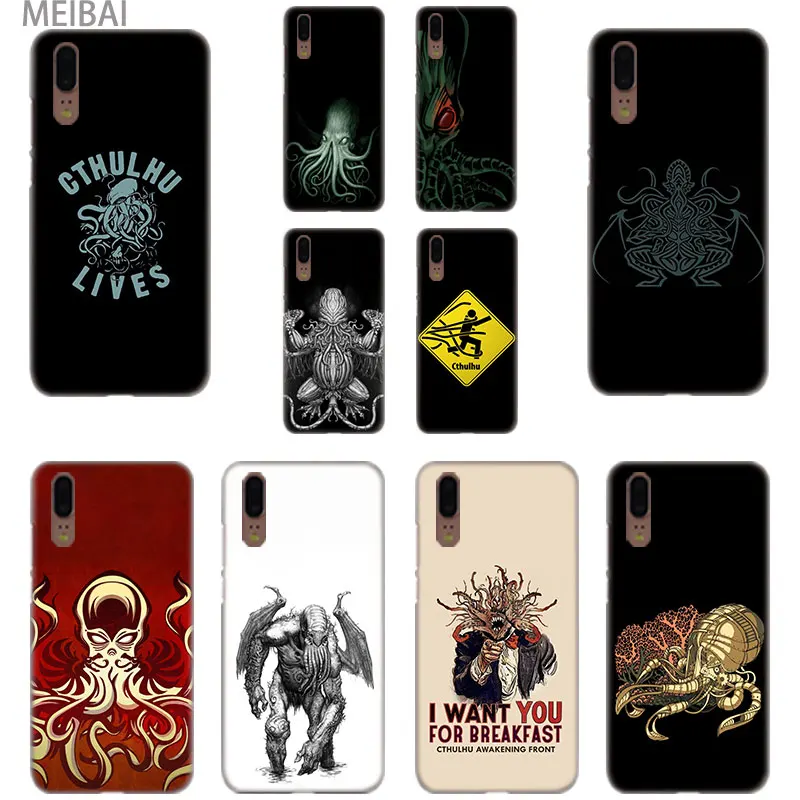 

MEIBAI Octopus sea monster Hard case cover for Huawei P9 P10 P20 P8 lite case P8 P9 2017 mini P smart P20 pro P9 P10 plus cover