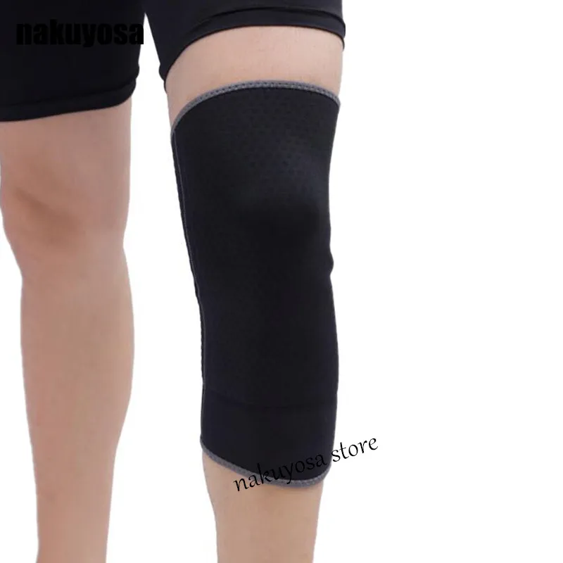 تنفس منع الاهتزاز سلامة نيباد كرة السلة الرياضة الركبة منصات التدريب مطاطا الركبة دعم الركبة حماية