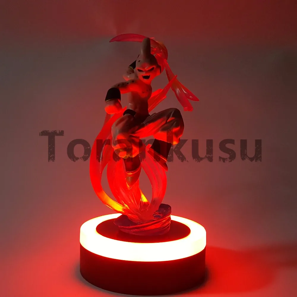 

Dragon Ball Buu Action Figure Led Light PVC Model Toy Anime Dragon Ball Z Majin Buu Figurine DBZ Dragoball
