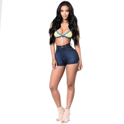 Blue Vintage High Waist Denim Shorts 2018 Women Sexy Pockets Skinny jeans shorts Fashion Slim Casual Hot shorts Jeans feminino Blue Vintage High Waist Denim Shorts 2018 Women Sexy Pockets Skinny jeans shorts Fashion Slim Casual Hot shorts Jeans feminino