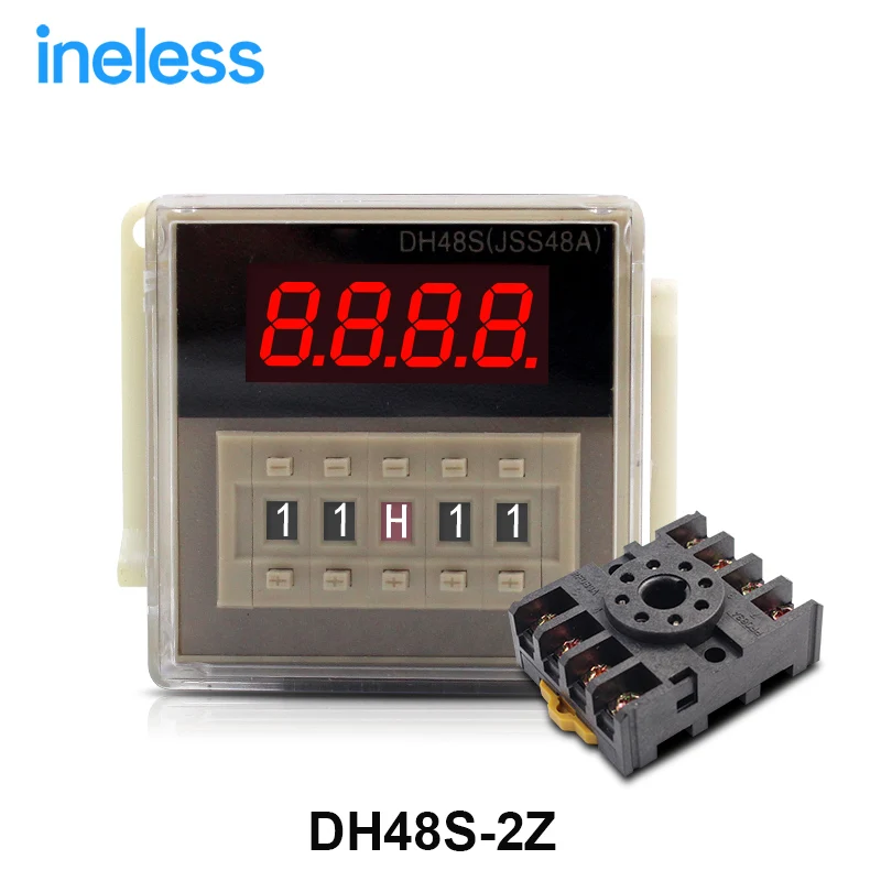 High Quality 220V Programmable Time Delay Relay Power On Relay Timer