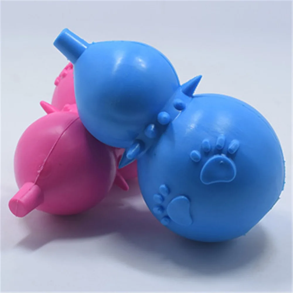 

1Pc Pet Dogs Supplies Rubber Gourd Dog Toys For Pet Chew Teething Train Cleaning Poodles Small Puppy Cat Bite Best