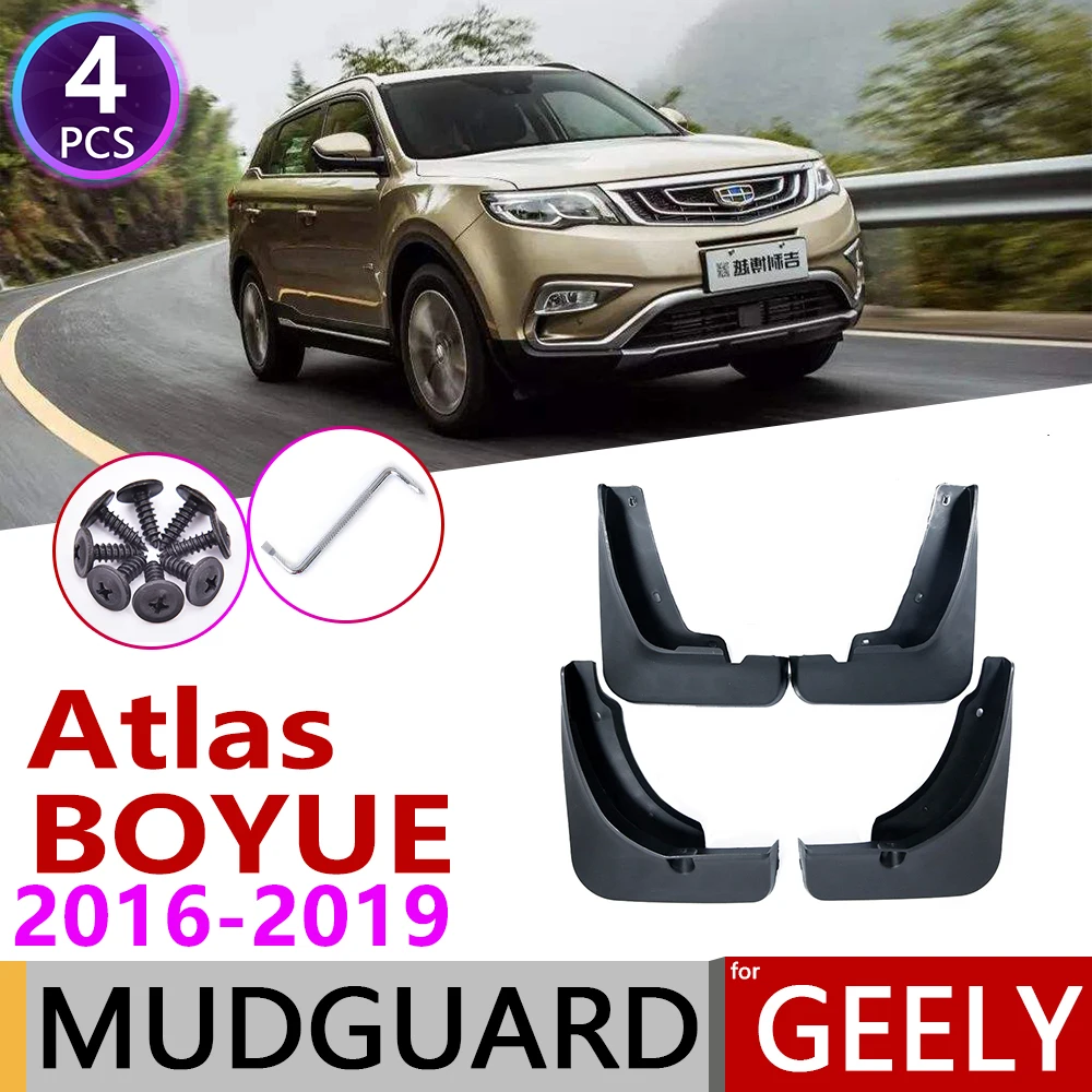 

For Geely Atlas Boyue Emgrand X7 Sport Proton X70 NL-3 2016 2017 2018 2019 Fender Mudguard Mud Flaps Guard Splash Flap Mudguards