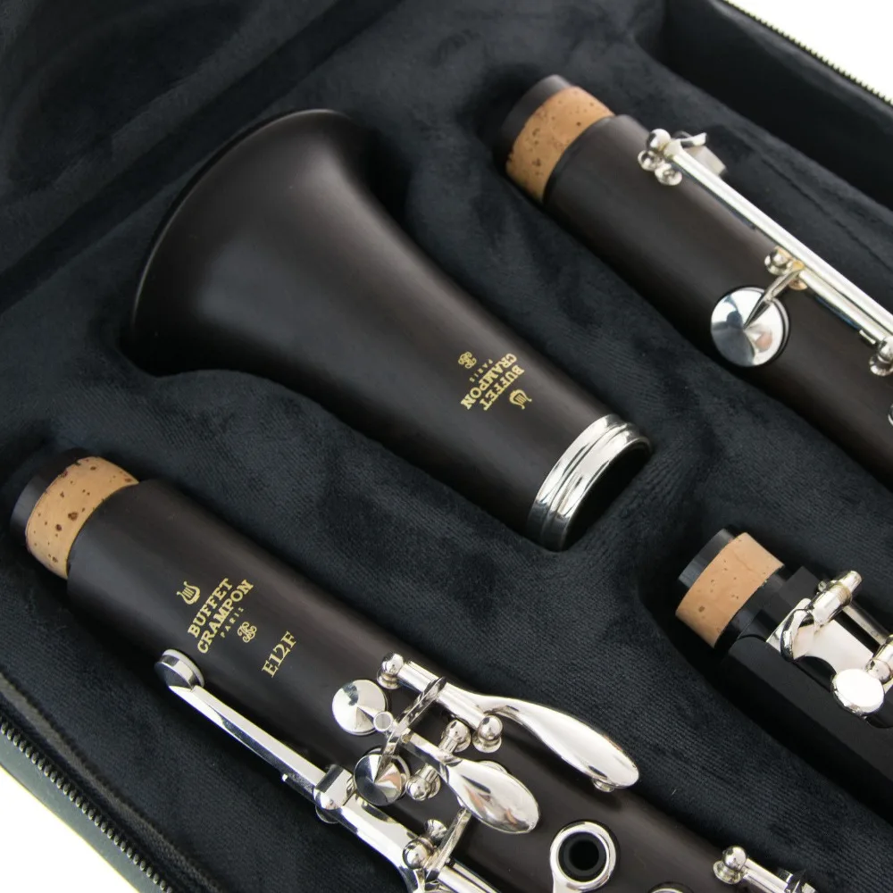 

Buffet Crampon Professional Ebony Blackwood Clarinet E12F Clarinets Bb 17 Keys Musical Instruments Mouthpiece Reeds Accessories