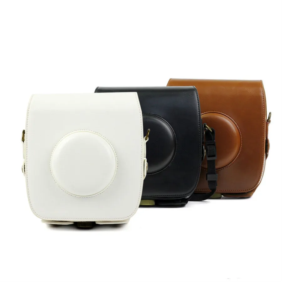 Для FUJIFILM Instax SQUARE SQ10 сумка для камеры Винтажный чехол из искусственной кожи сумка на плечо с защитный ремень Чехол