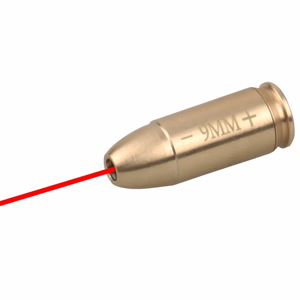 Латунный картридж 9 мм лазерный Коллиматорный прицел|laser bore|laser bore sightbore sight |