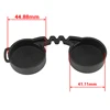 Professional 10x42 Binoculars Lens Caps Objective Protective Rubber Cover Eyepiece Dust Suit For Compact Binocular Best Protect ► Photo 3/6