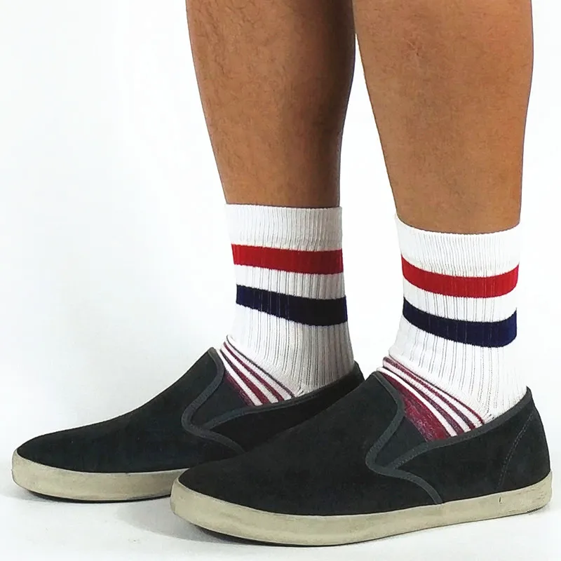 Толстые Мужские ранние школьные фонарики (махровая лапка)|skate socks|socks usausa socks |