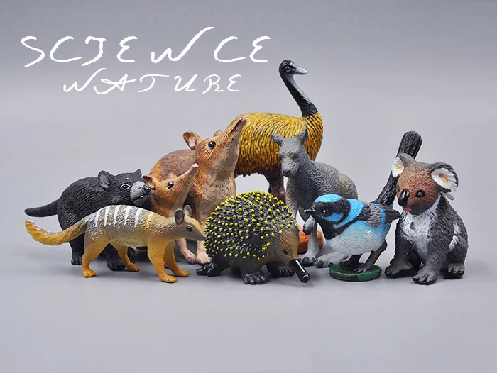 

Original Genuine bulks Austrilian rare animals birds insects Koala kangaroo bilby Wombat Numbat scorpion Kiwi spider figures
